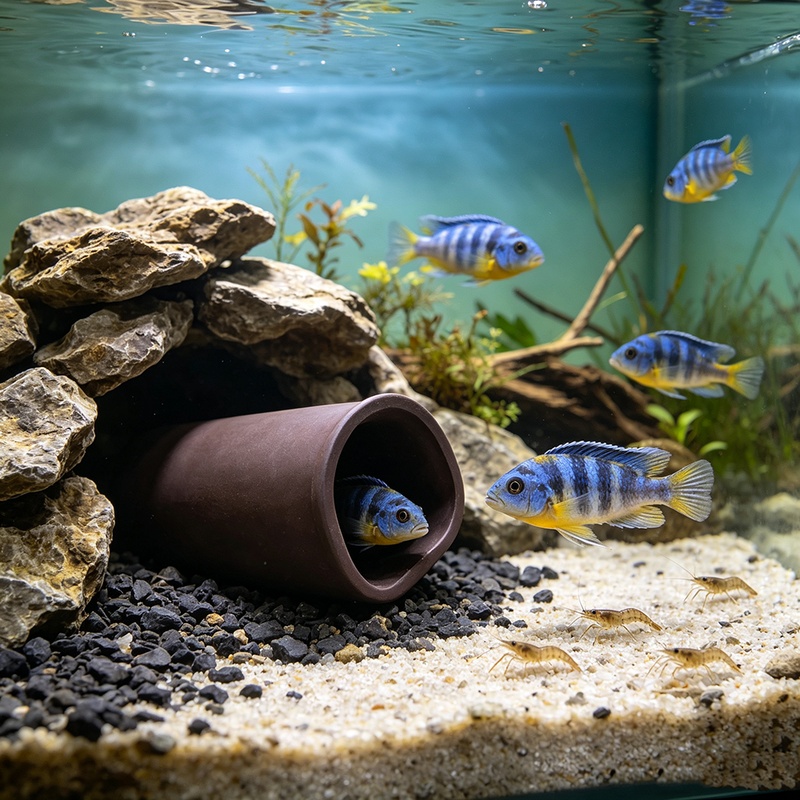 Nova Caverna para Aquário, Abr - Hide Cave Ceramic avaliação e preço