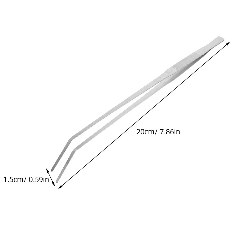 2 pinças de aço inoxidável par - Feeding Tong Stainless avaliação e preço