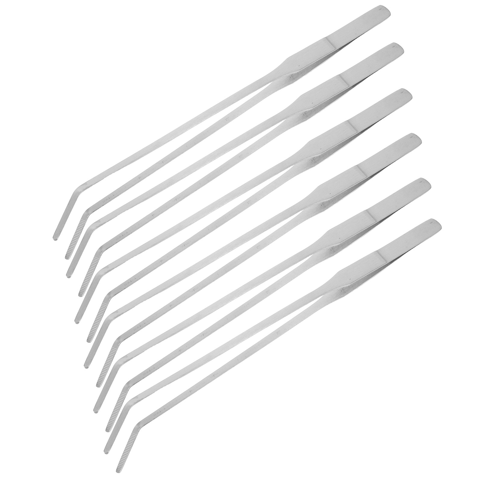 6 peças de pinças de ponta red - Feeding Tong Stainless avaliação e preço